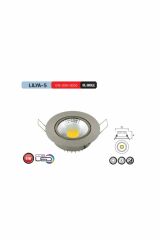 Lilya-5 Led Downlight 5W 6400K Beyaz Işık