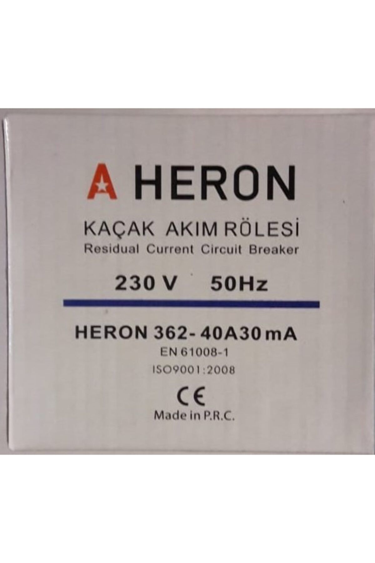 362 2p 40a 30ma Kaçak Akım Rölesi