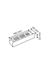 Ince Kasa Adaptör 19-0500 5 A 60w