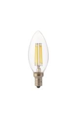 Candle 4w E14 Duy Filament Led Ampül 6400k Beyaz Işık