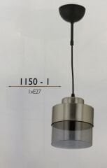 RÜYA TEKLİ FÜME 1150-1 E27 FÜME CAMLI
