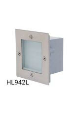 Basamak/Koridor Duvar Spot Armatürü Krom Kasa Beyaz Renk Led Hl 942l