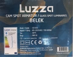 LUZZA BELEK C103 SPOT YANAR VAZİYETTE GOLD TAŞLI