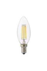 Candle 4w E14 Duy Filament Led Ampül 3000K Rustik Led