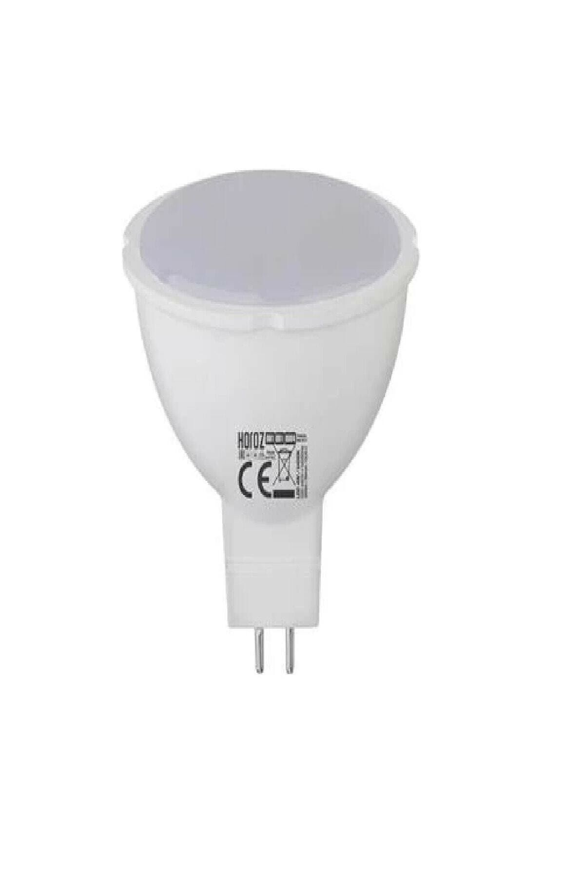 HOROZ 6W FONIX-6 ÇANAK LED 4200K İğne Bacak Led Ampul 6w Günışığı / 220v Gu5.3 Duylu 4000k